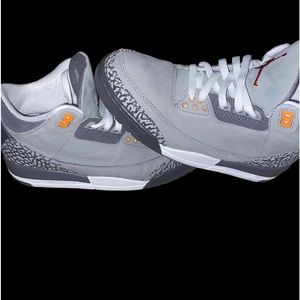 - Jordan 3 “Cool grey”